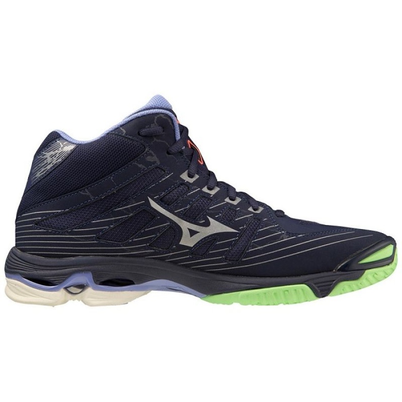 Zapatillas de voleibol Mizuno Wave Voltaje Mid V1GA216511 azul 1 Zapatillas de voleibol Mizuno Wave Voltaje Mid V1GA216511 azul 1