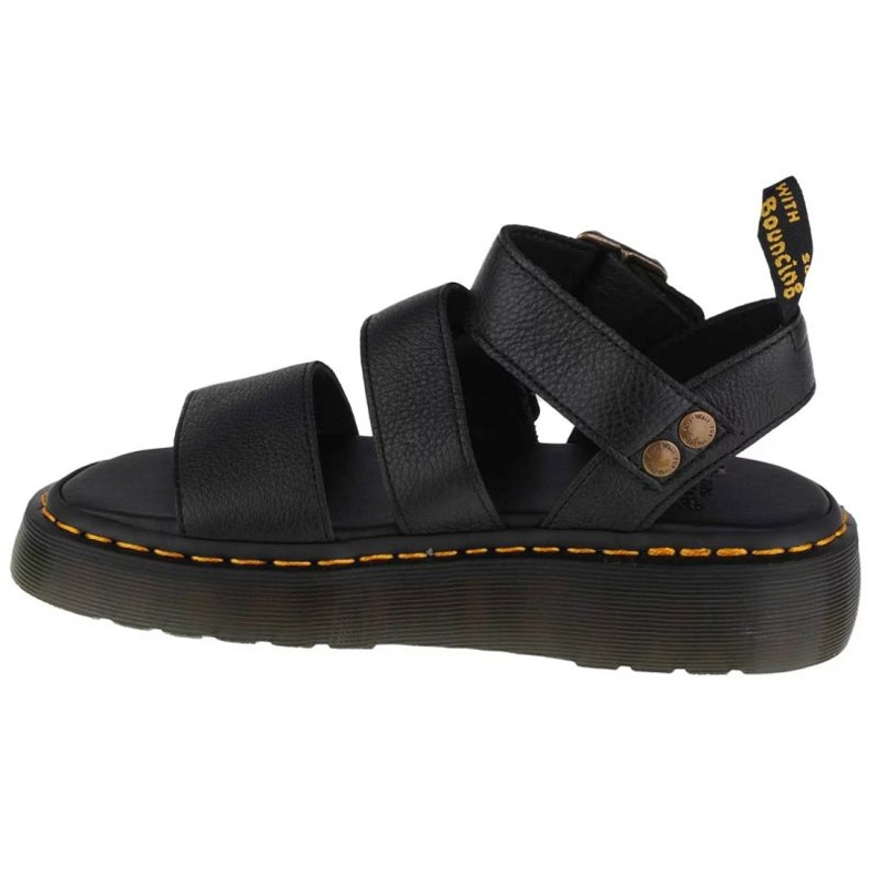 Dr. Martens dr sandalias Martens Gryphon Quad Plataforma W DM25720001 negro 1