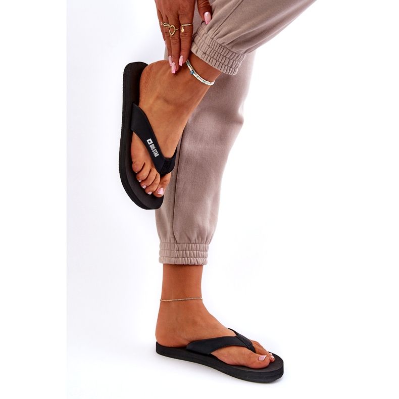 Chanclas ligeras de espuma para mujer Big Star NN274A718 Negro 3