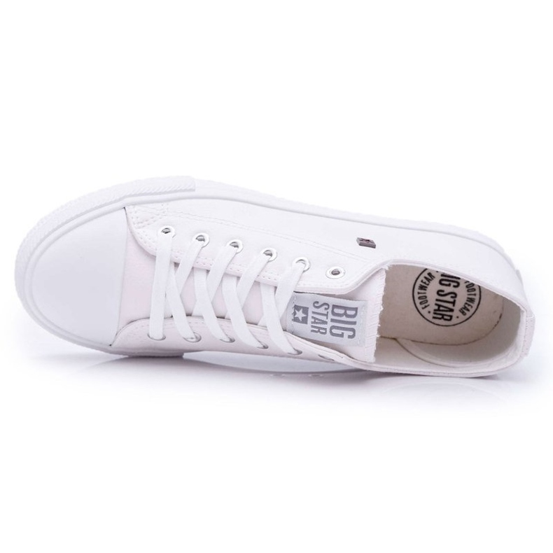 Zapatillas de Hombre Low Big Star White V174347 blanco 2