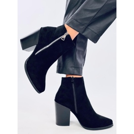 Botas Brick con tacones anchos TX-1873 Naranja rojo 3
