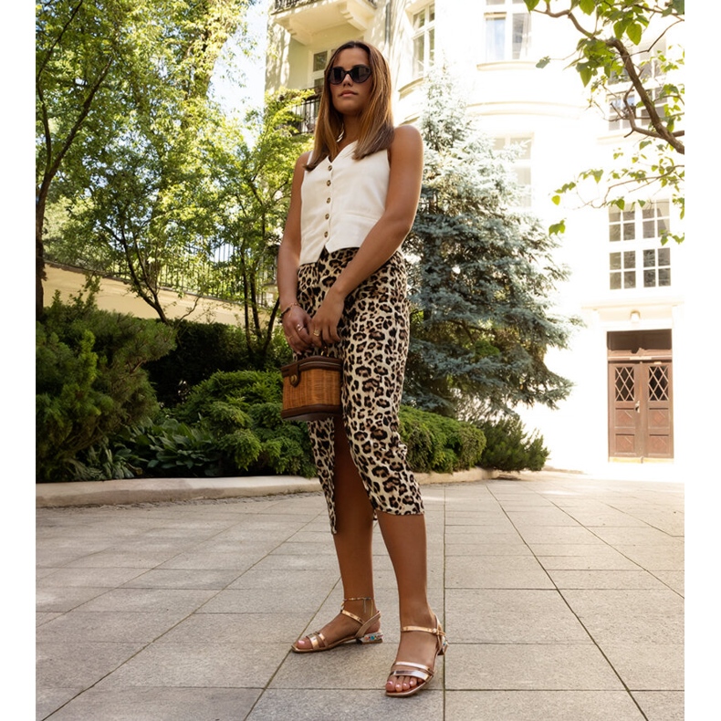 Sandalias tacón bajo Rababa rosa rosado 2