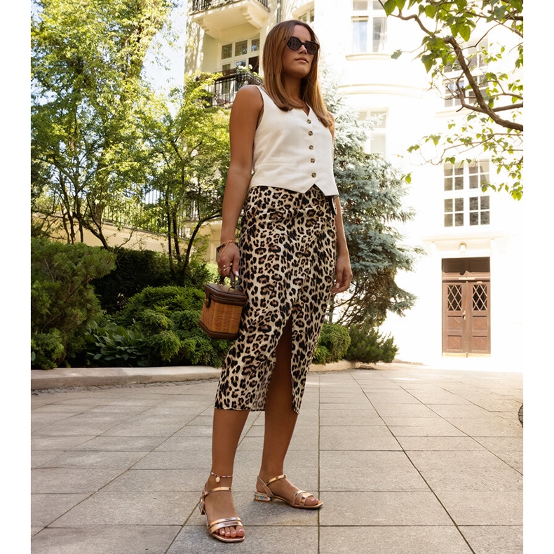 Sandalias tacón bajo Rababa rosa 1