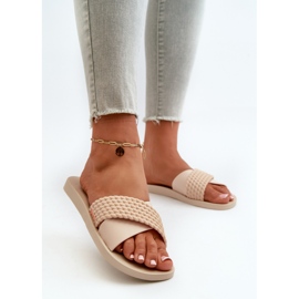 Chanclas Planas Mujer 83244 Ipanema Street Ii Fem Beige 2