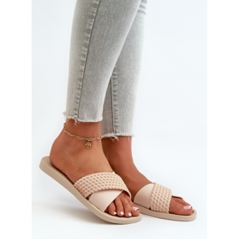 Chanclas Planas Mujer 83244 Ipanema Street Ii Fem Beige 1