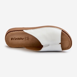Chanclas de Mujer Cómodas Fabricadas en Piel Ecológica Inblu GS0003I1 Blanco 1 Chanclas de Mujer Cómodas Fabricadas en Piel Ecológica Inblu GS0003I1 Blanco 1