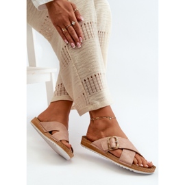 Chanclas de Mujer Cómodas con Hebilla Inblu VO000012 Rosa claro rosado 7