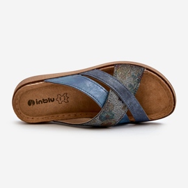 Chanclas Mujer Ligeras Cómodas Inblu GS000052 Azul Marino 1