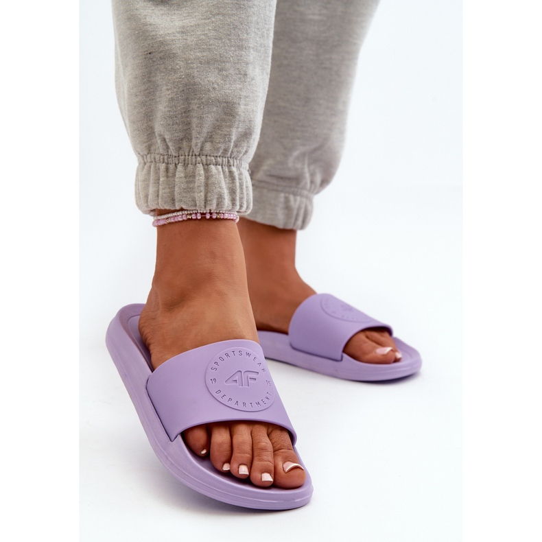 Chanclas de Mujer 4FMM00FFLIF045-52S Morado púrpura 2
