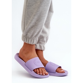 Chanclas de Mujer 4FMM00FFLIF045-52S Morado violeta 1