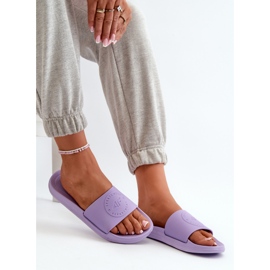 Chanclas de Mujer 4FMM00FFLIF045-52S Morado violeta 9