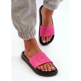 Chanclas de Mujer 4FMM00FFLIF045-55S Rosa y Negro rosado 5