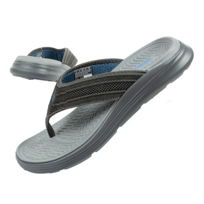 Skechers Chanclas Sargo M 204383 Char gris 1 Skechers Chanclas Sargo M 204383 Char gris 1