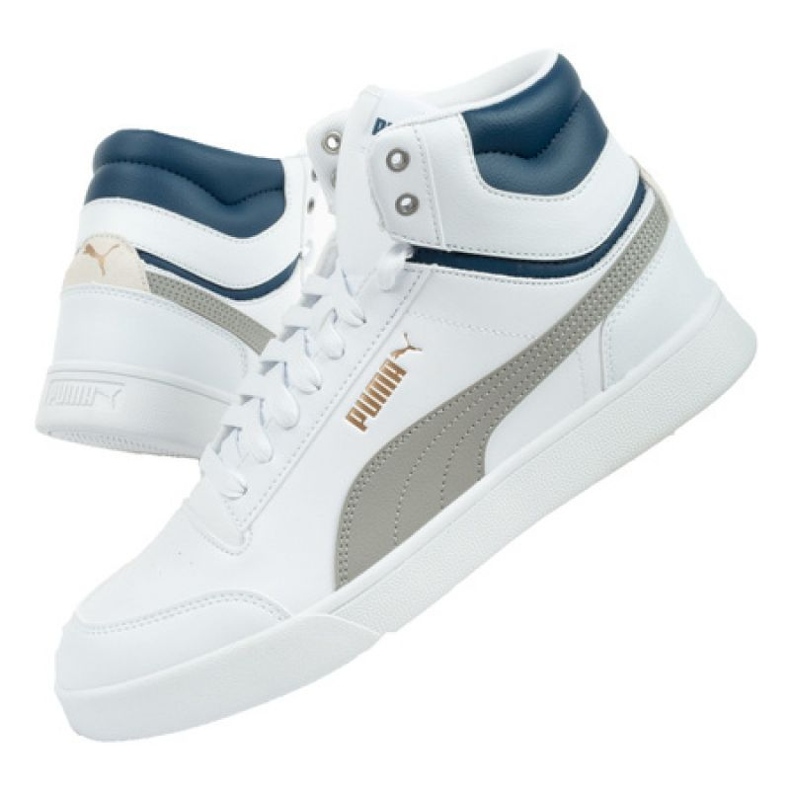 Zapatillas Puma Shuffle Mid W 380748 15 blanco 1