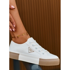 Zapatillas Bajas de Mujer Blancas Enalae blanco 1