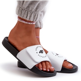 Chanclas Infantiles 4FJMM00FFLIF042-10S Blanco y Negro 9