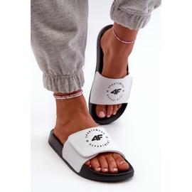 Chanclas Infantiles 4FJMM00FFLIF042-10S Blanco y Negro 4