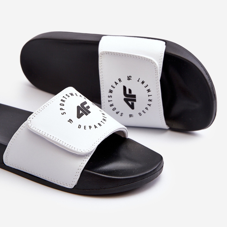 Chanclas Infantiles 4FJMM00FFLIF042-10S Blanco y Negro 1