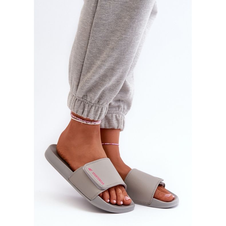 Chanclas de Mujer 4FMM00FFLIF031A-25S Gris 2