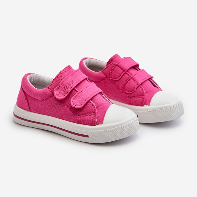 Zapatillas Infantiles Velcro Big Star NN374113 Fucsia rosa 1