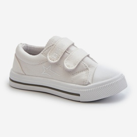 Zapatillas Infantiles Velcro Big Star NN374117 Blanco 6