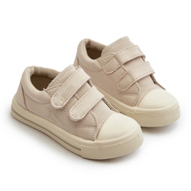 Zapatillas Infantiles Velcro Big Star NN374112 Beige 6