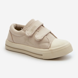 Zapatillas Infantiles Velcro Big Star NN374112 Beige 5