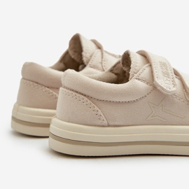Zapatillas Infantiles Velcro Big Star NN374112 Beige 3
