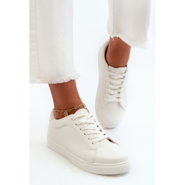 Zapatillas Deportivas Bajas de Mujer Diunna Blancas Zapatillas Deportivas de Piel Ecológica blanco 4