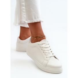 Zapatillas Deportivas Bajas de Mujer Diunna Blancas Zapatillas Deportivas de Piel Ecológica blanco 5