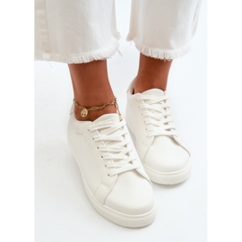 Zapatillas Deportivas Bajas de Mujer Diunna Blancas Zapatillas Deportivas de Piel Ecológica blanco 6
