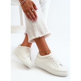 Zapatillas Deportivas Bajas de Mujer Diunna Blancas Zapatillas Deportivas de Piel Ecológica blanco 7