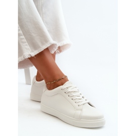 Zapatillas Deportivas Bajas de Mujer Diunna Blancas Zapatillas Deportivas de Piel Ecológica blanco 8