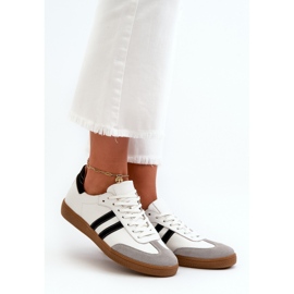 Zazoo N1068 Zapatillas Bajas Mujer Piel, Blanco 1 Zazoo N1068 Zapatillas Bajas Mujer Piel, Blanco 1