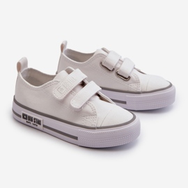 Zapatillas Infantiles Velcro Big Star LL374016 Blanco 1