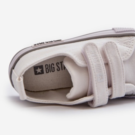 Zapatillas Infantiles Velcro Big Star LL374016 Blanco 3