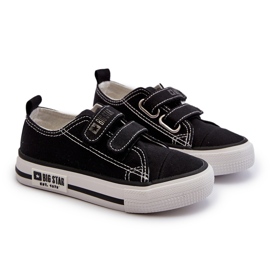 Zapatillas Infantiles Velcro Big Star LL374015 Negro 7