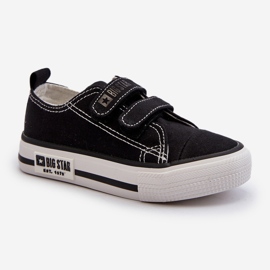 Zapatillas Infantiles Velcro Big Star LL374015 Negro 6