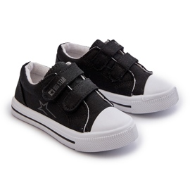 Zapatillas Infantiles Velcro Big Star NN374111 Negro 6