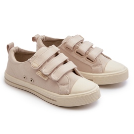 Zapatillas Infantiles Velcro Big Star NN374119 Beige 5