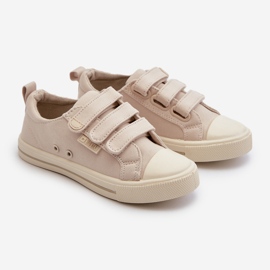 Zapatillas Infantiles Velcro Big Star NN374119 Beige 1
