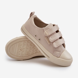Zapatillas Infantiles Velcro Big Star NN374119 Beige 3