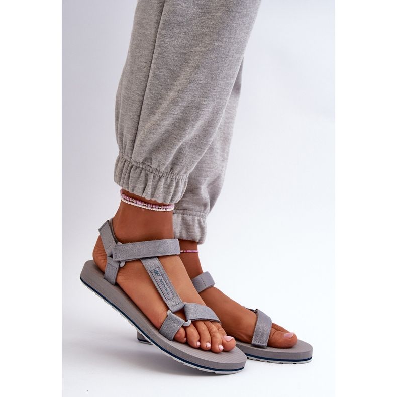 Sandalias Deportivas Mujer 4FRSS24FSANF054-20S Gris 1