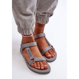 Sandalias Deportivas Mujer 4FRSS24FSANF054-20S Gris 5
