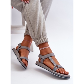 Sandalias Deportivas Mujer 4FRSS24FSANF054-20S Gris 7
