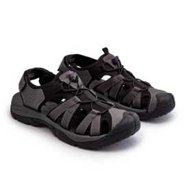 Sandalias Cómodas Hombre 4FRSS24FSANM058-23S Gris 7