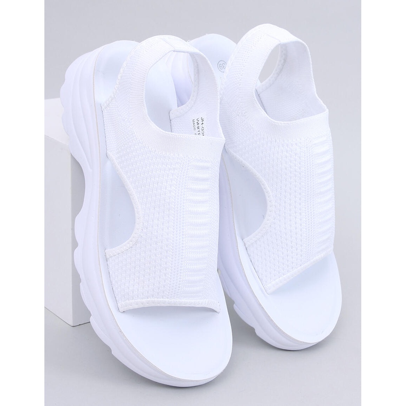 Nicai Sandalias blancas con suela deportiva. blanco 1 Nicai Sandalias blancas con suela deportiva. blanco 1