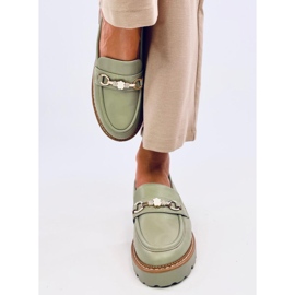 Mocasines con plataforma Niveltti Verde 2
