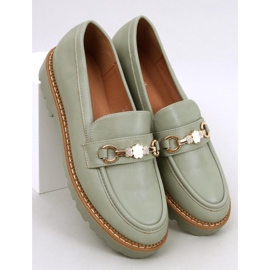 Mocasines con plataforma Niveltti Verde 1