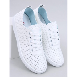 Zapatillas Ponts All White caladas blanco 1